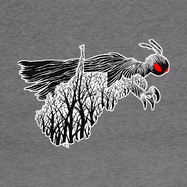 West Virginia Mothman by ShawnLangley